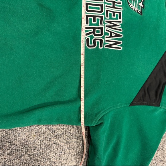 Green Saskatchewan Roughriders Men's Sweater - Picture 5 of 7